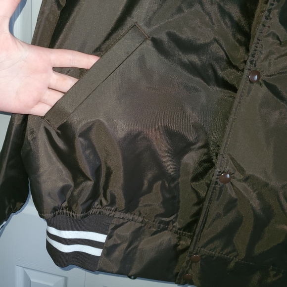 Vintage Game Dark Brown 3xl Long Jacket - Picture 3 of 5